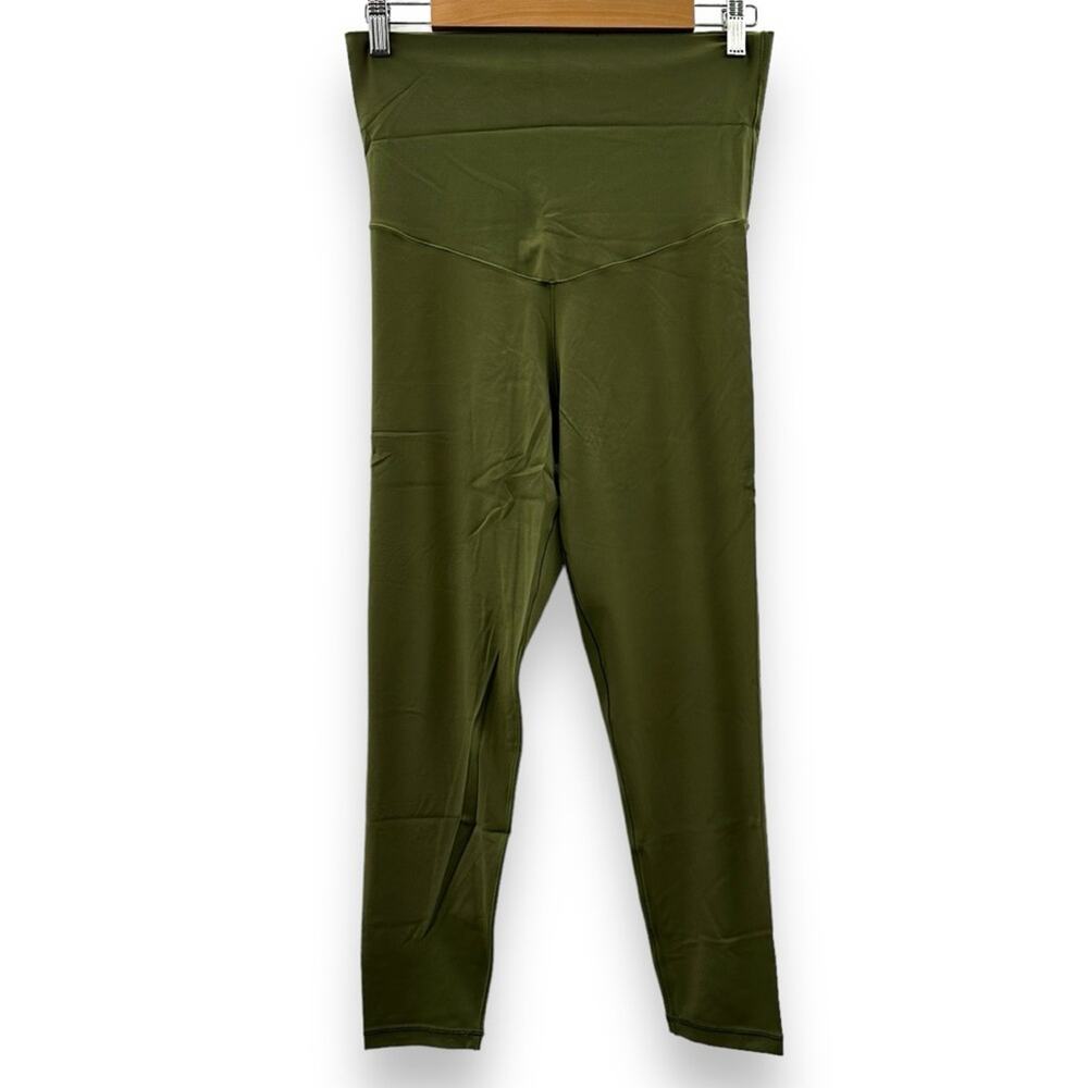 Offline by aerie Real Me High Rise Olive Green 7/8 Ankle Leggings Sz L‎ NEW